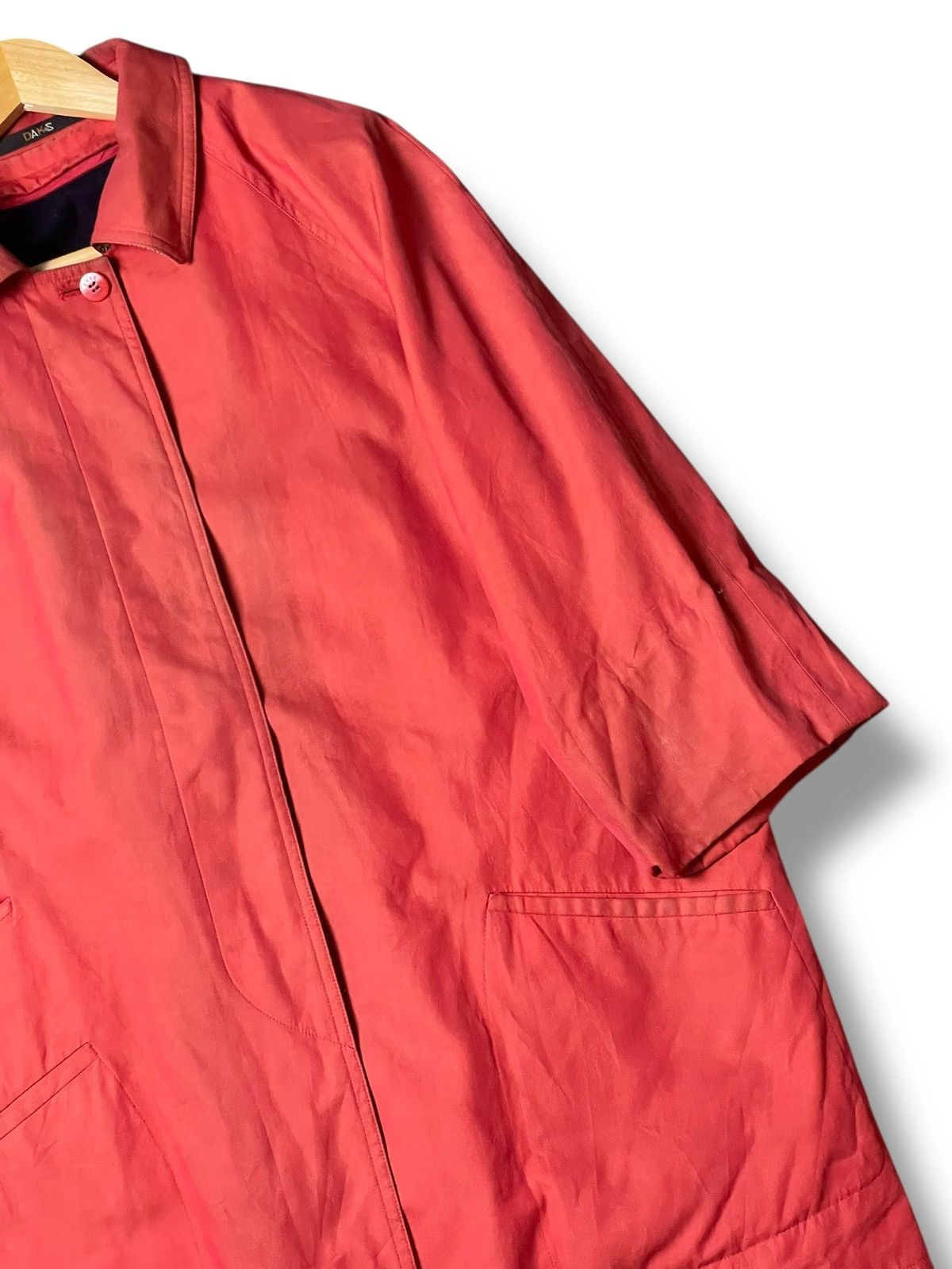 DAKS × Japanese Brand × Vintage DAKS LONDON Hidden Button Trench Coat (116) Size US M / EU 48-50 / 2 - 3 Thumbnail