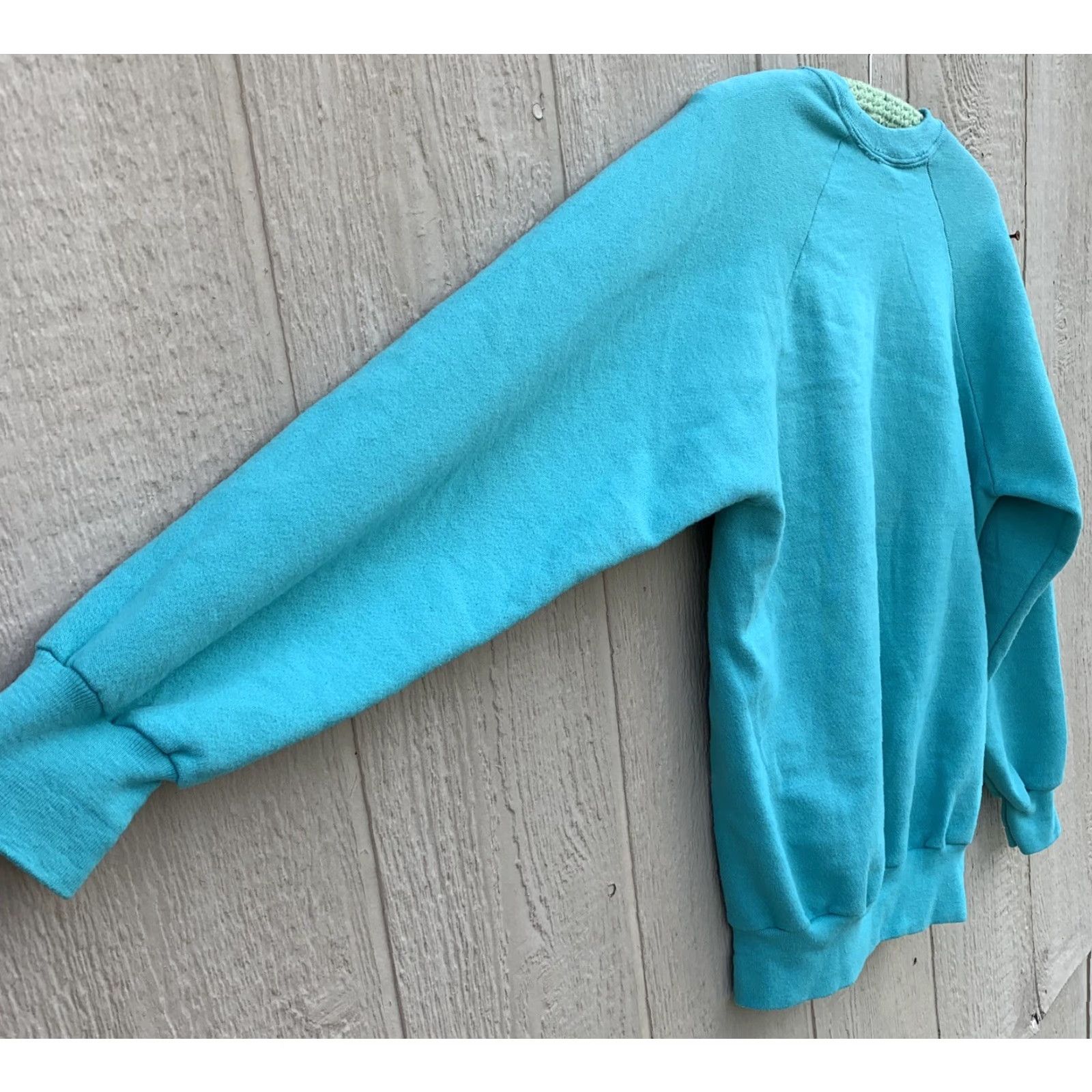 Anvil VINTAGE San Francisco Examiner bay to breakers Raglan Sweatshirt M 80s Blue Graphic Print Unisex Adults Sweatshirt Short Description: None Size US M / EU 48-50 / 2 - 6 Thumbnail