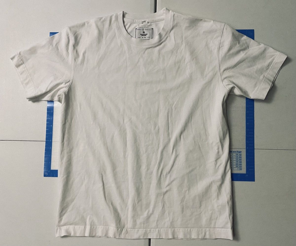 Reigning Champ Reining Champ Mid-Weight Crewneck White Cotton T-Shirt XL LN Size US XL / EU 56 / 4 - 5 Thumbnail