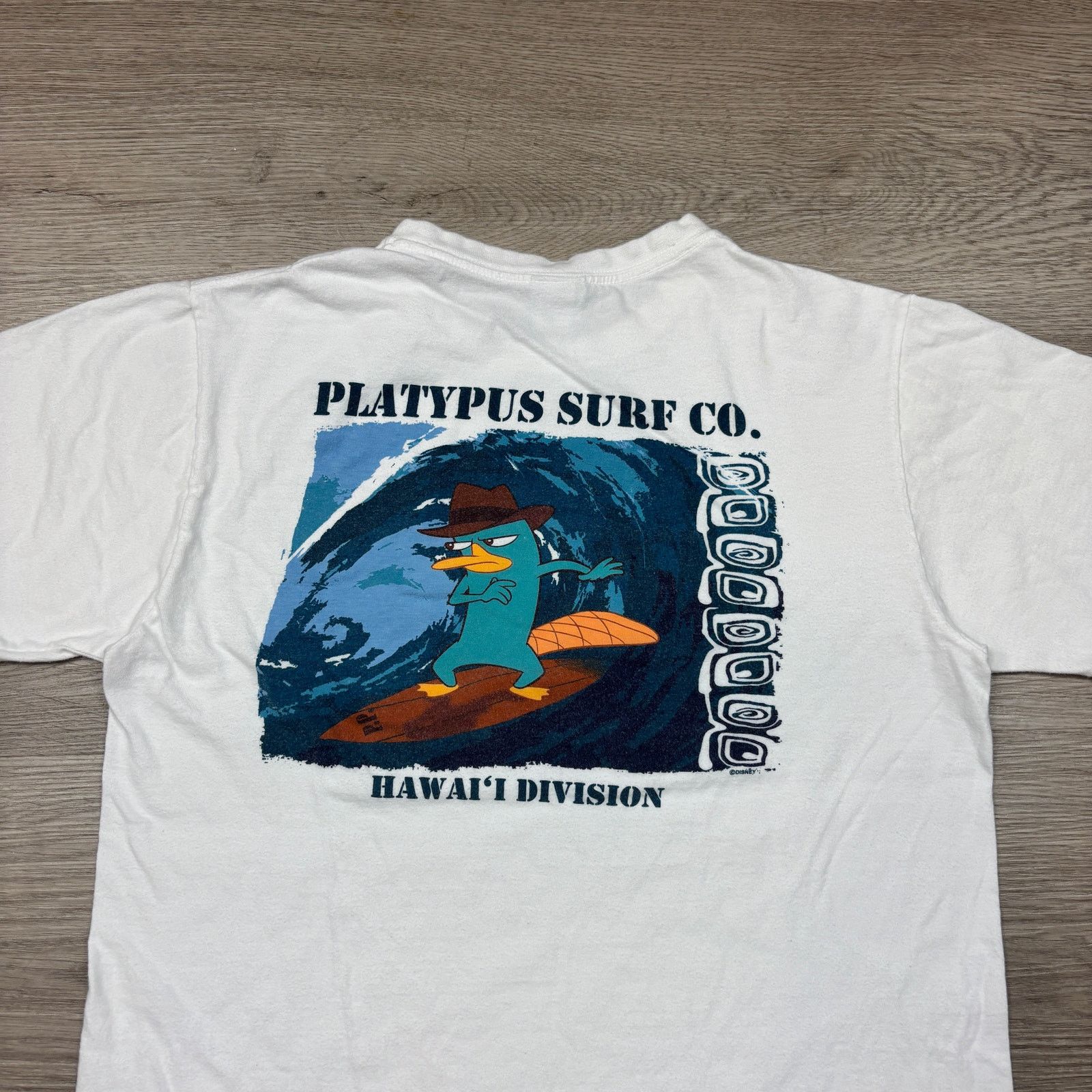 Other Crazy Shirts Platypus Surf Co Phineas Ferb TV Shirt Men's S Size US S / EU 44-46 / 1 - 3 Thumbnail