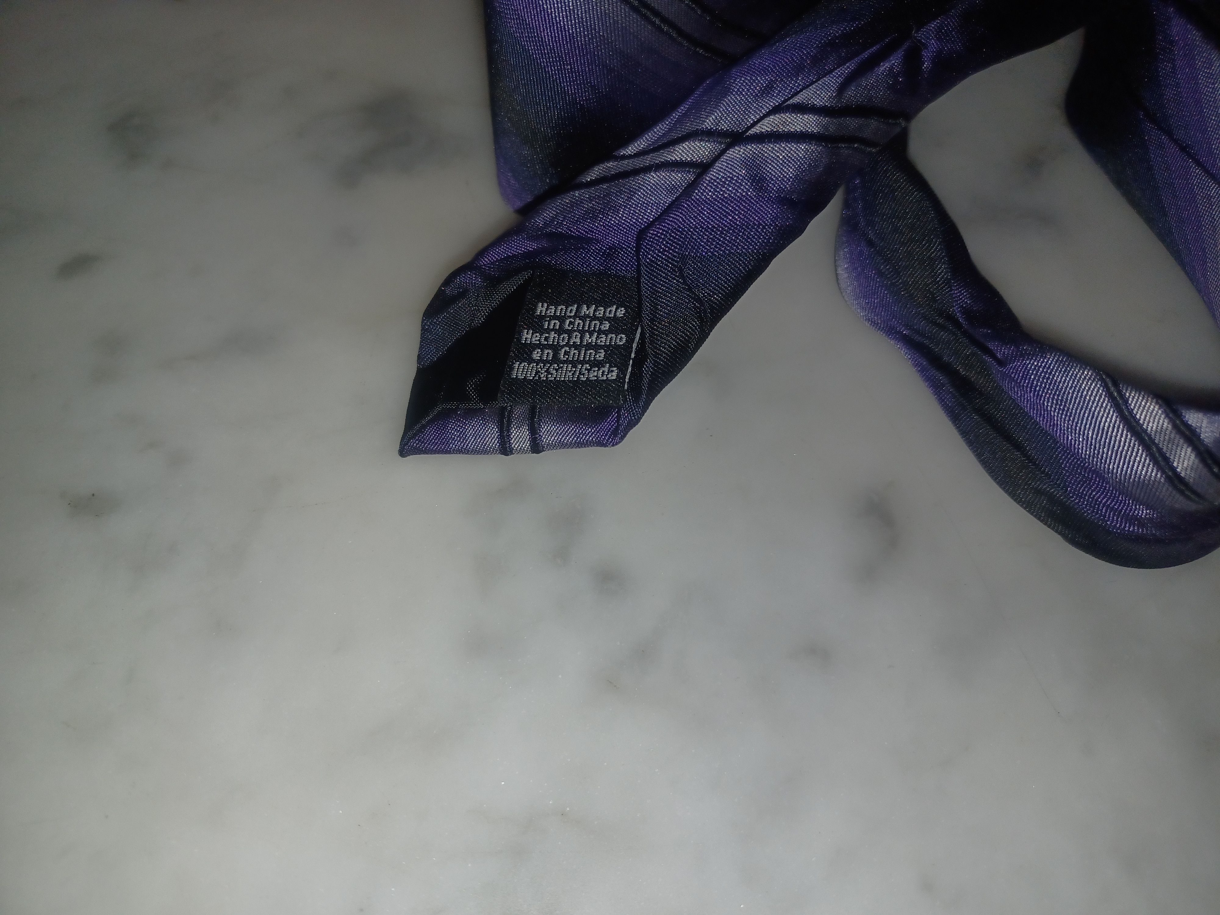 Van Heusen Van Heusen 100% Silk Men's Tie Size ONE SIZE - 3 Thumbnail