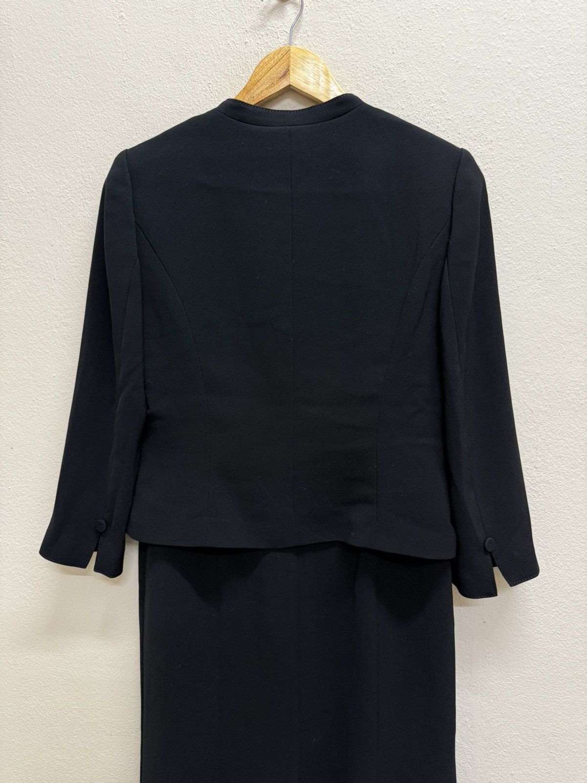 Aquascutum Aquascutum Black Formal Dress Open Front Size S / US 4 / IT 40 - 21 Thumbnail