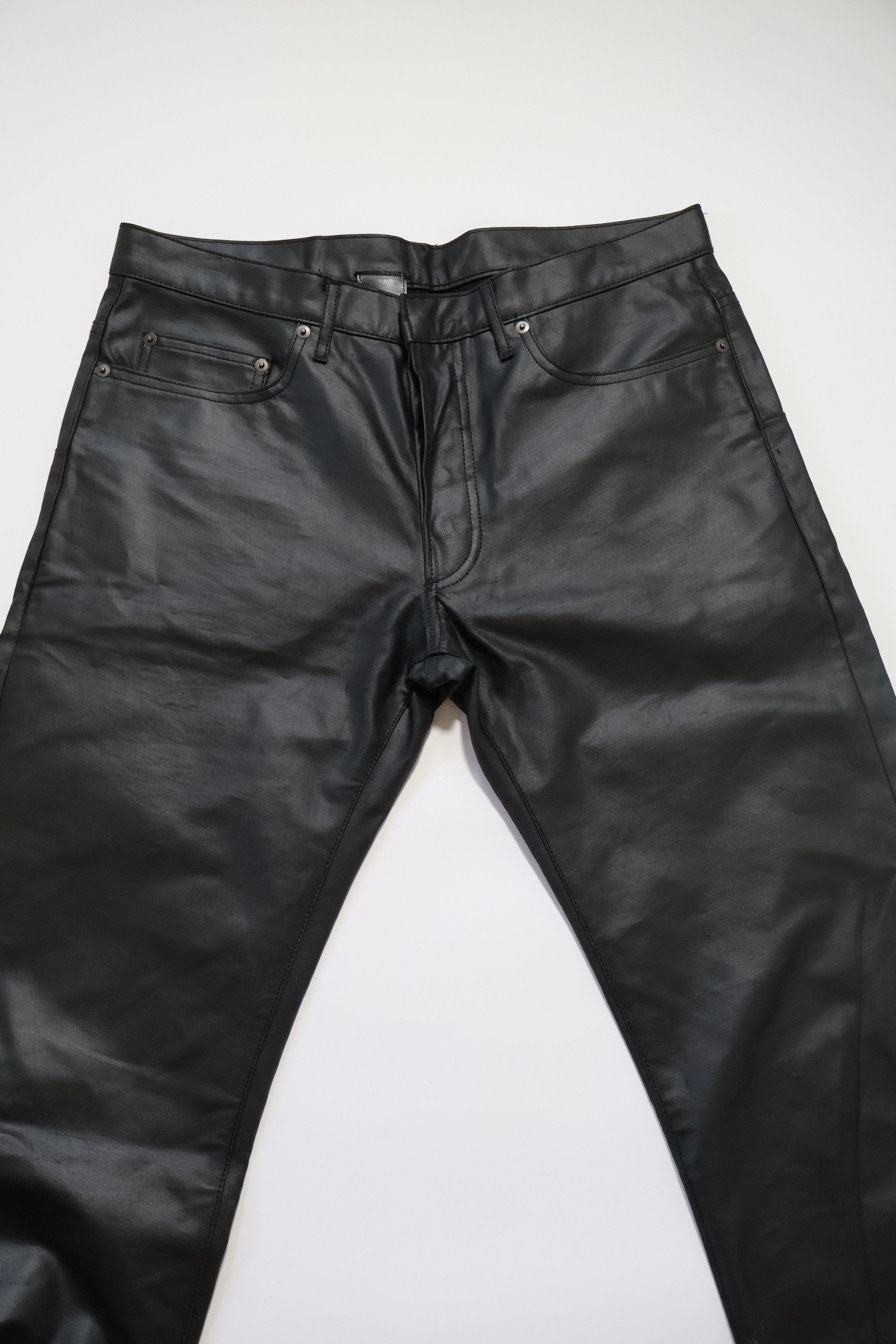 Dior Resin Coated Denim | Grailed