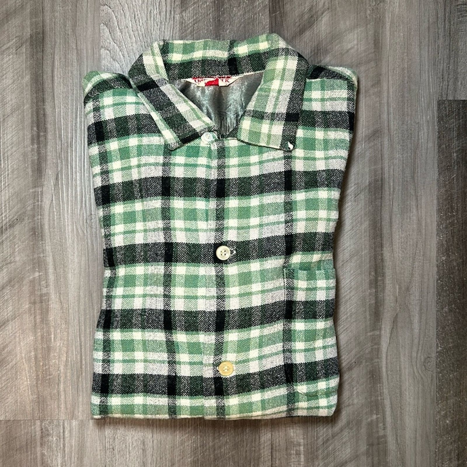Other Oak Park Vintage Wool Blend Long Sleeve Button Down - XL Size US XL / EU 56 / 4 - 1 Thumbnail