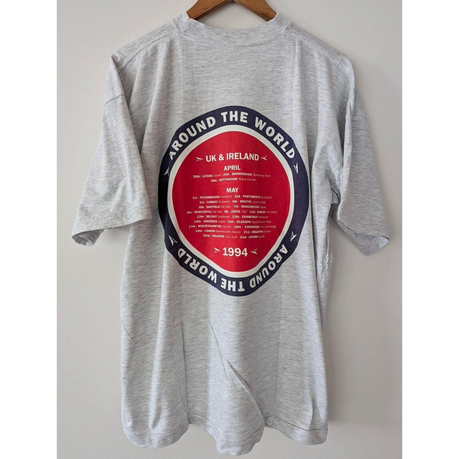 Vintage VINTAGE EAST 17 WALTHAMSTOW TOUR T-SHIRT - 1994 Size US XL / EU 56 / 4 - 4 Thumbnail