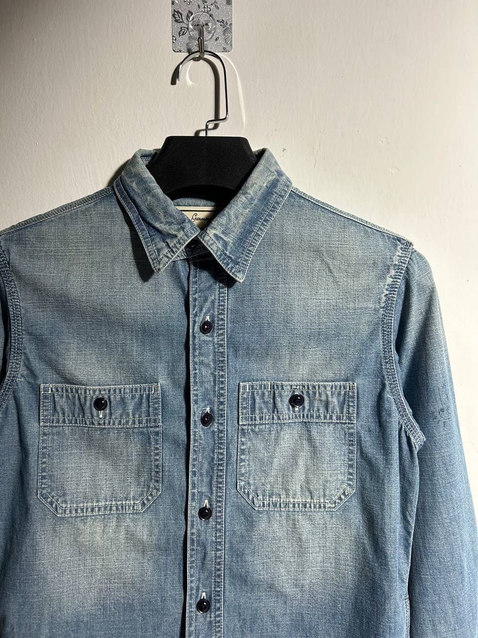 Schott Vintage Schott New York Denim Shirt Size US S / EU 44-46 / 1 - 8 Thumbnail