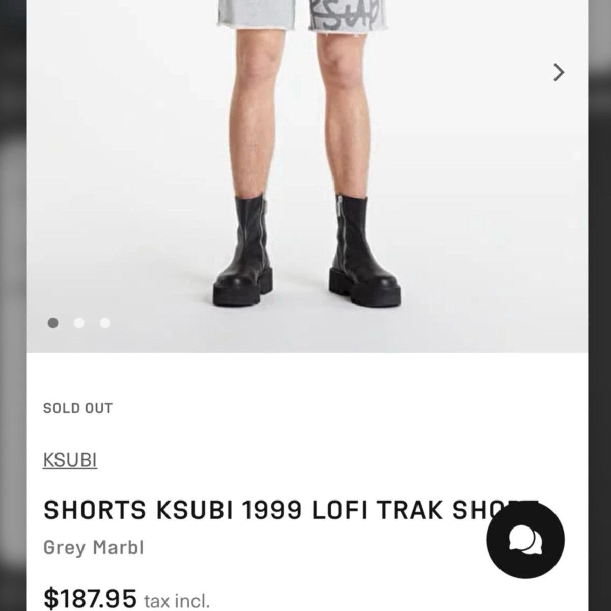 Ksubi Ksubi 4 × 4 Lofi Track Cotton Shorts Size US 30 / EU 46 - 9 Thumbnail