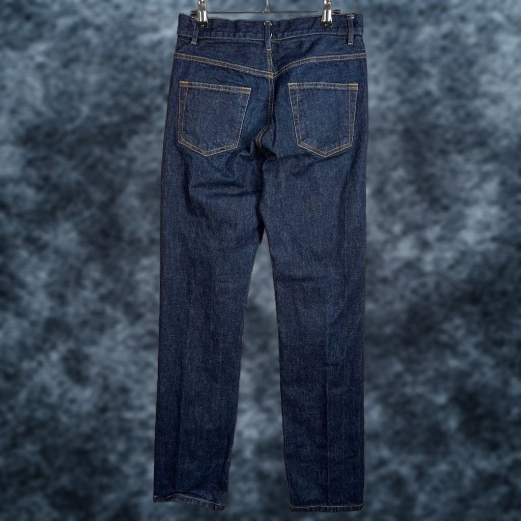HELMUT LANG Jeans Womens 28 Dark Wash Denim 100% Cotton Straight High-Waist Jeans