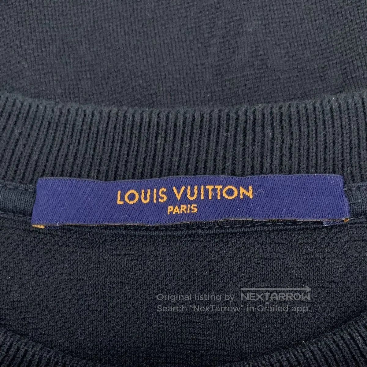 Louis Vuitton Black Short Sleeve Textured Shirt with Pocket. Size US XS / EU 42 / 0 - 5 Thumbnail