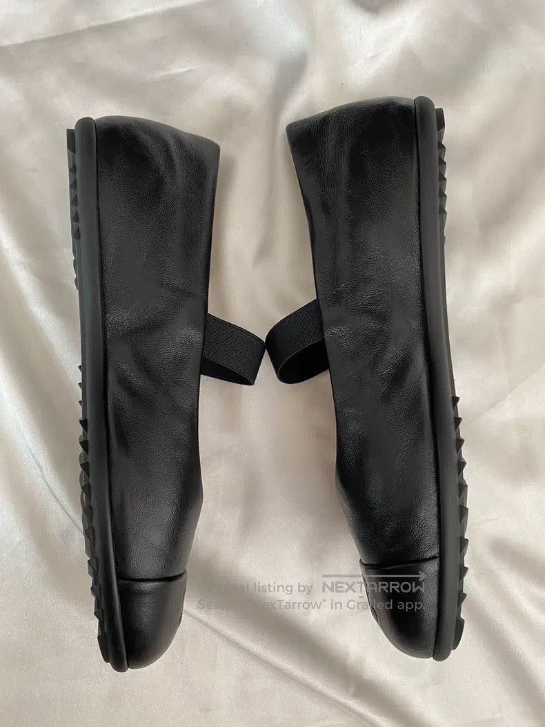 Chanel Chanel Black Mary Jane Doll Shoes Size US 7 / IT 37 - 4 Thumbnail