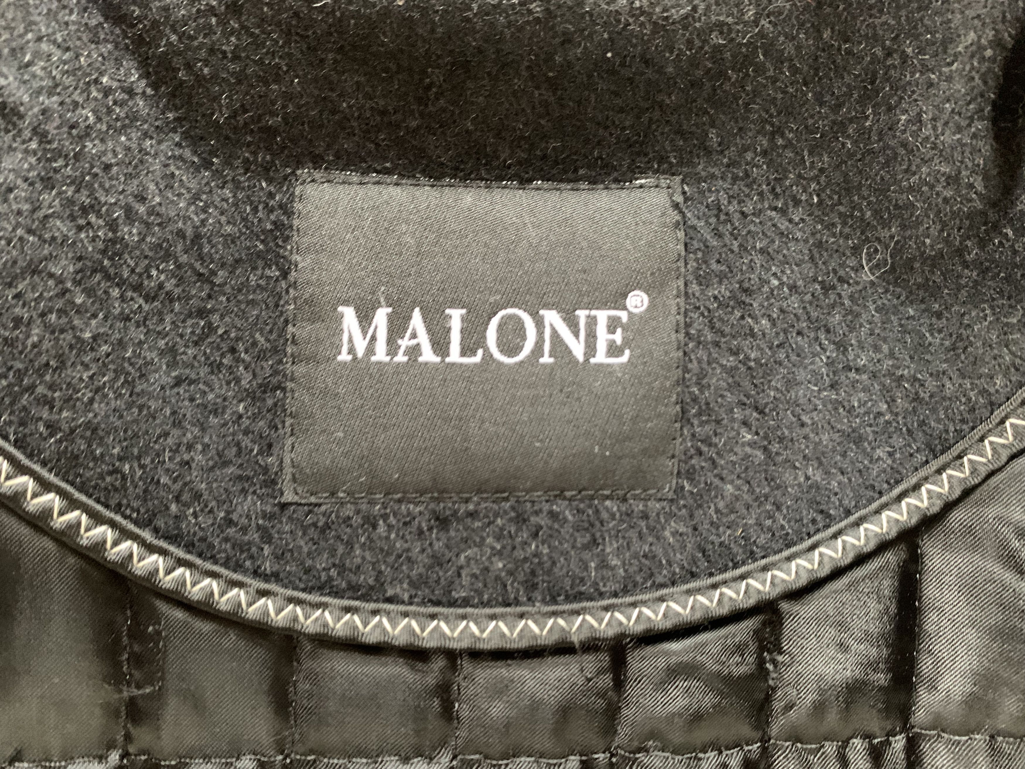 Japanese Brand × Vintage Malone Vintage Wool Cashmere Coat Size US M / EU 48-50 / 2 - 8 Thumbnail