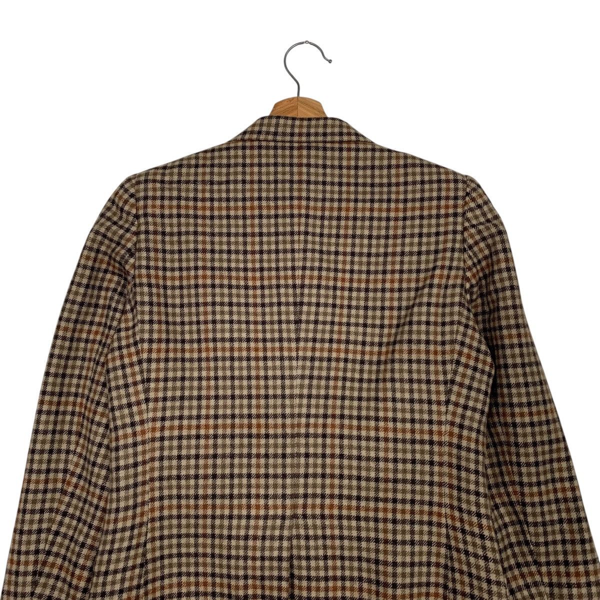 Burberry Burberry Checkered Wool Jacket Size S / US 4 / IT 40 - 8 Thumbnail