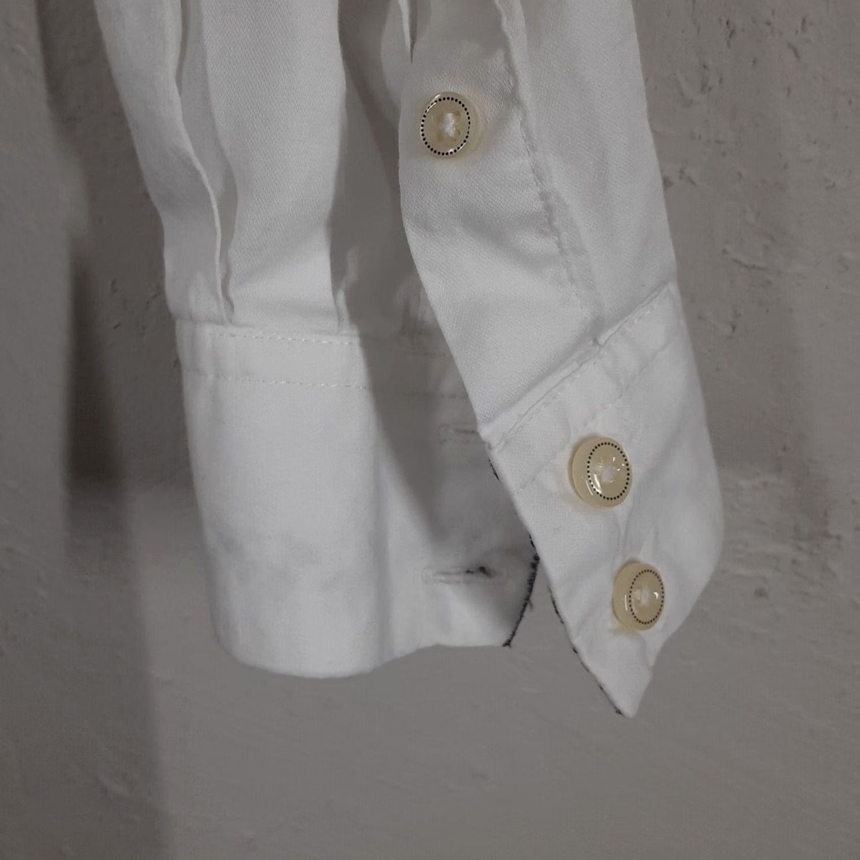 Robert Graham Robert Graham Shirt Mens L White Long Sleeve Button-Up Size US L / EU 52-54 / 3 - 3 Thumbnail