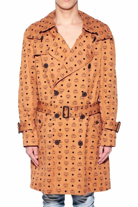 MCM MCM x Phenomenon sz M Cognac Trench Coat Size US M / EU 48-50 / 2 - 1 Thumbnail