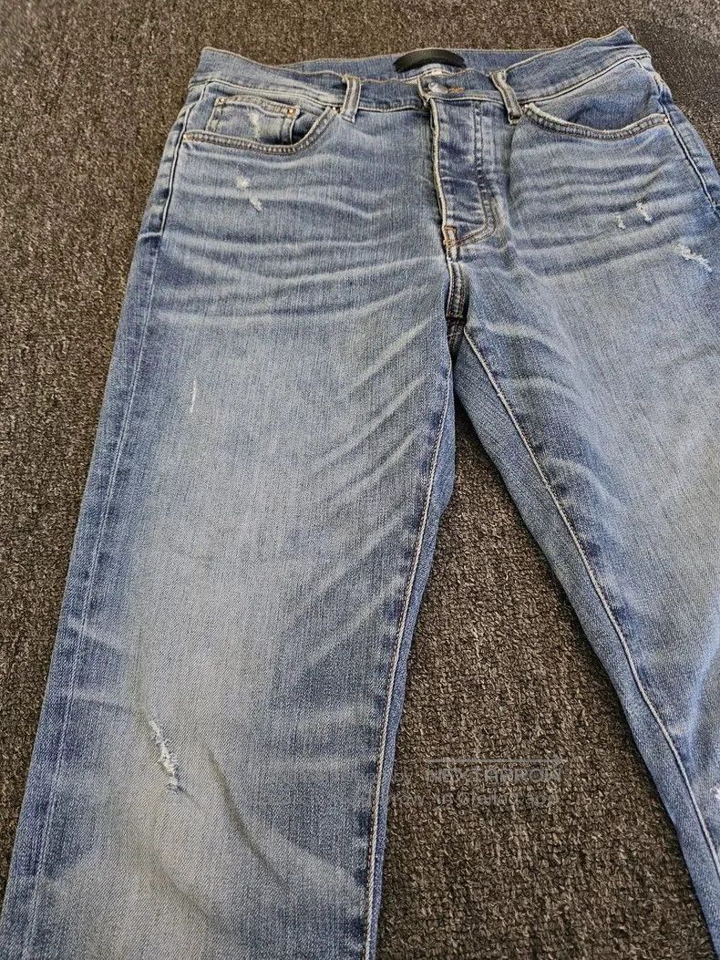 Amiri Amiri Distressed Denim Jeans. Size US 33 - 3 Thumbnail