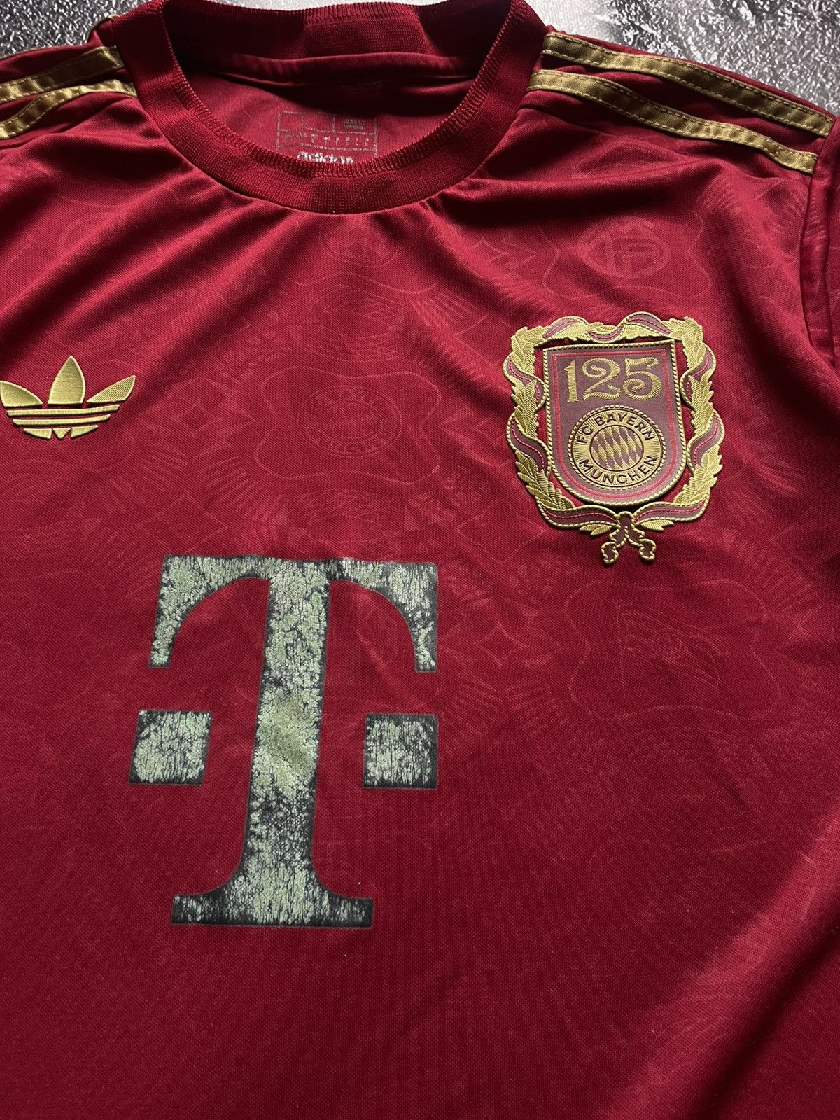 Adidas Adidas Bayern Munich 125th Anniversary Jersey 2025 Size US M / EU 48-50 / 2 - 2 Thumbnail