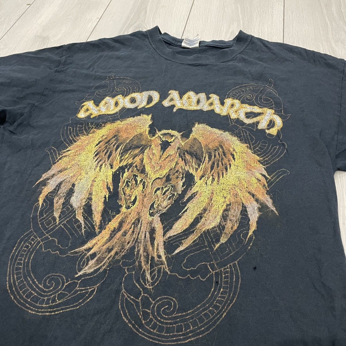 Band Tees × Vintage Vintage Children of Bodom Amon Amarth Lamb of God tee shirt Size US L / EU 52-54 / 3 - 3 Thumbnail