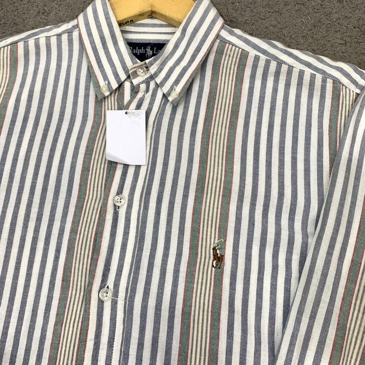 Polo Ralph Lauren Vintage Polo Ralph Lauren Striped Shirts Size US M / EU 48-50 / 2 - 4 Thumbnail