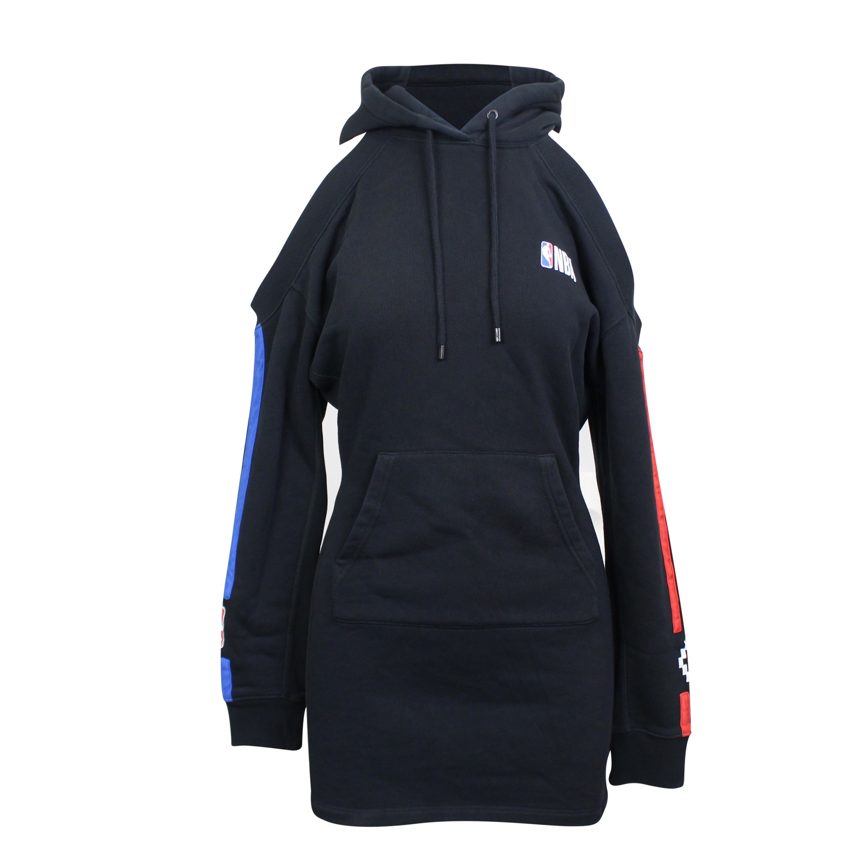 image of Marcelo Burlon X Nba Black Mini Dress Size S, Women's