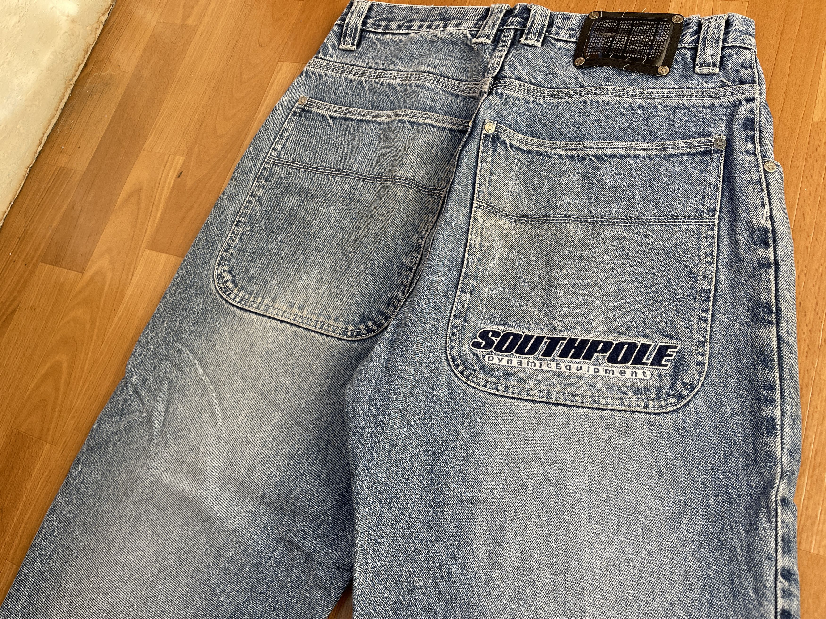 Southpole Southpole jeans, baggy vintage South Pole 90s hip hop Y2K 32 Size US 32 / EU 48 - 4 Thumbnail