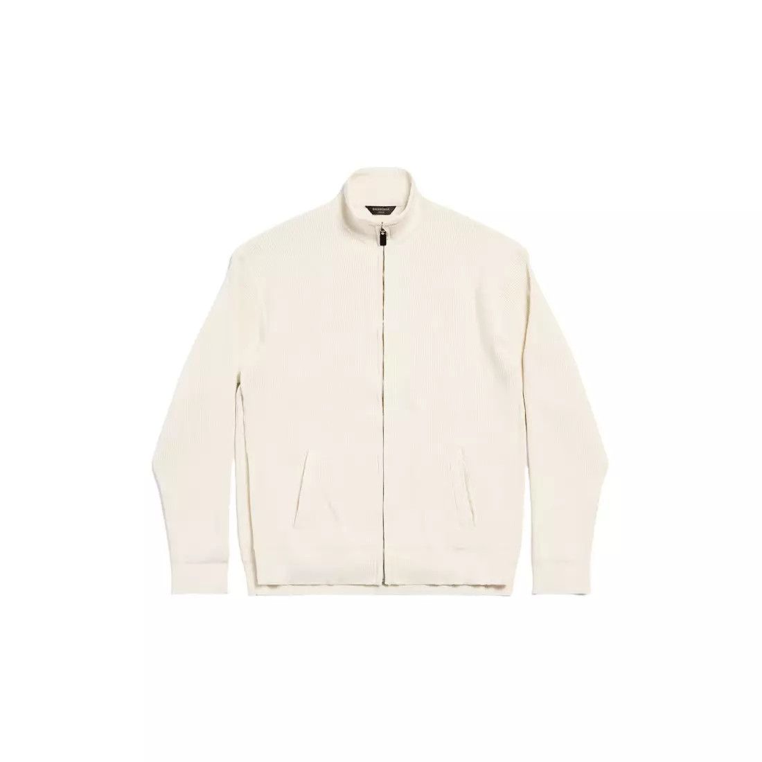 BALENCIAGA Intertwined $2750 Beige Cotton Sweater New