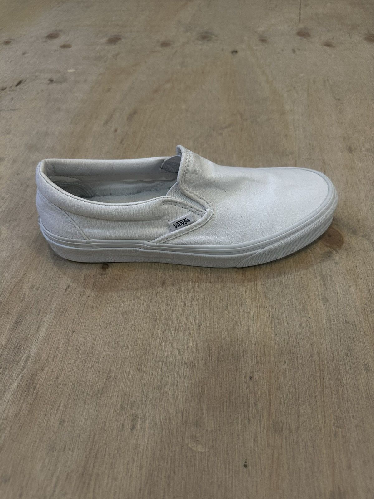 Vans Vans Classic White Slip on Shoe Size US 8 / EU 41 - 4 Thumbnail