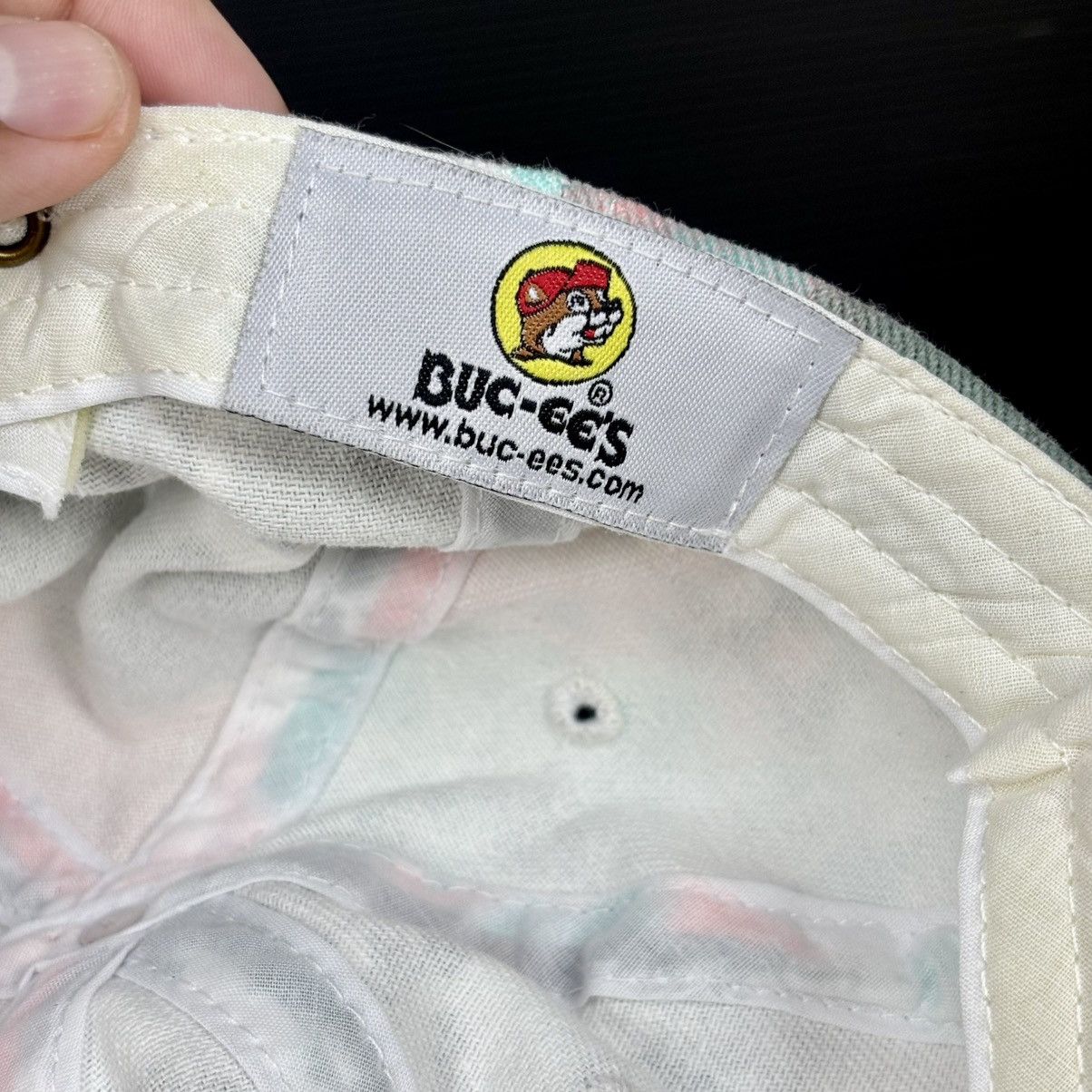 Other Bucees Beaver Baseball Hat Tie Dye Strap Back Cap Adjustable Size ONE SIZE - 9 Thumbnail