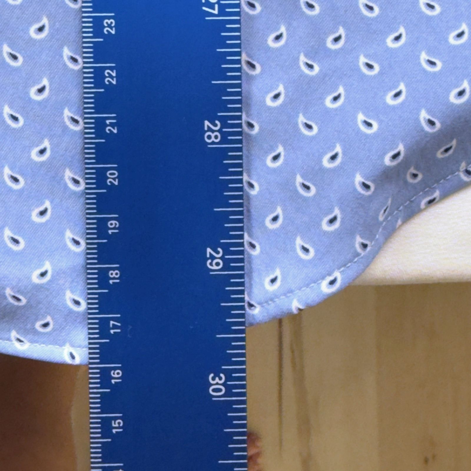 Polo Ralph Lauren Ralph Lauren Performance L/S Blue Paisley Button Down Shirt Size US S / EU 44-46 / 1 - 8 Thumbnail