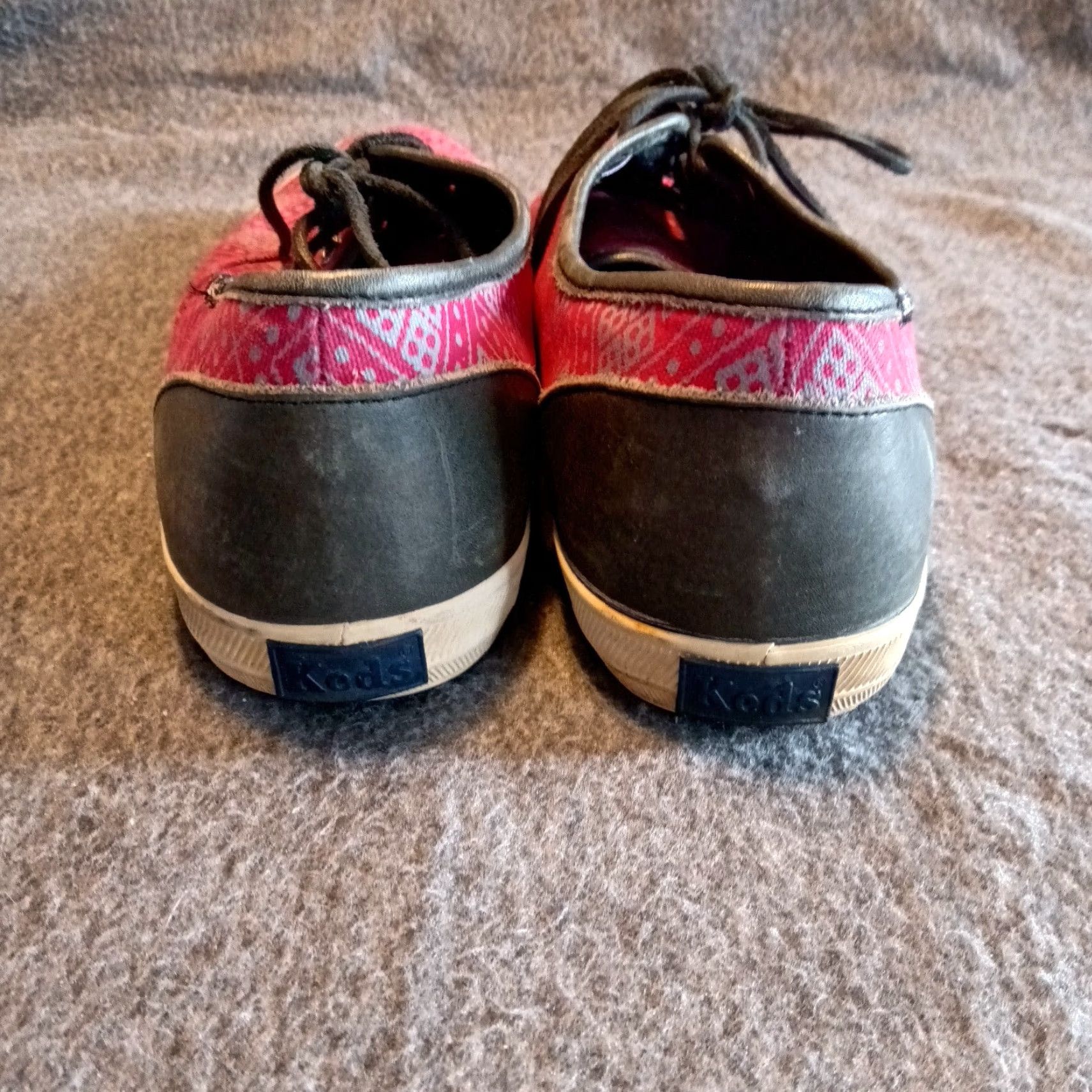 Keds Keds Shoes Womens Red Printed Low Top Sneakers Comfort 10.5 MF45210M G12 CH171 Size L / US 10 / IT 46 - 3 Thumbnail