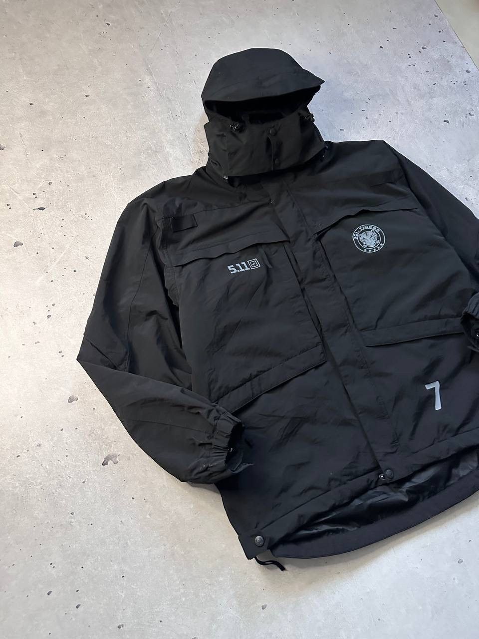 5.11 × Warrior 5.11 Tactical Nylon Jacket SCL Tigers Multi Pocket Security Size US L / EU 52-54 / 3 - 2 Thumbnail