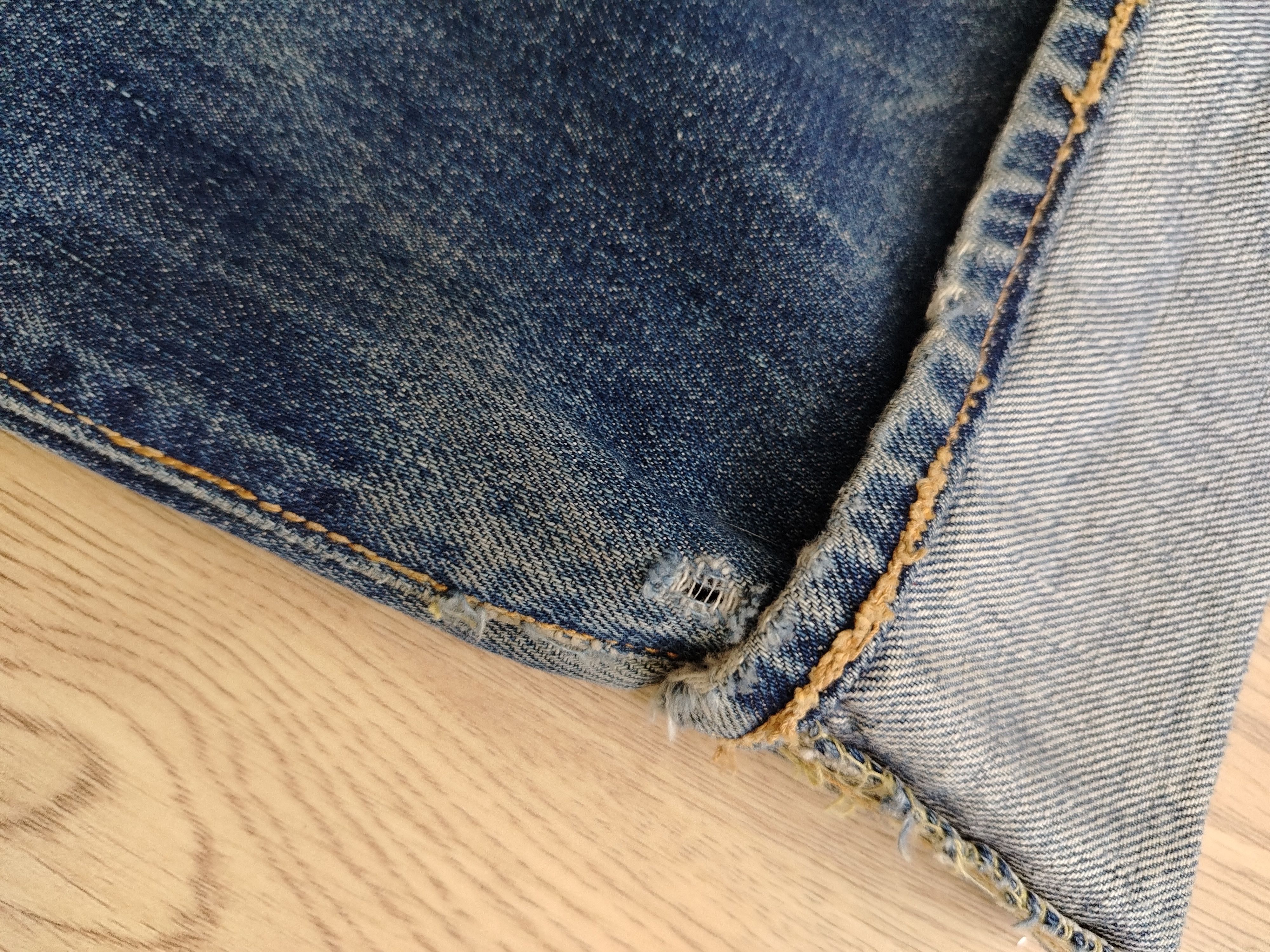 Evisu Evisu Jeans Vintage (Evis) Boro Remaked Size US 31 - 8 Thumbnail