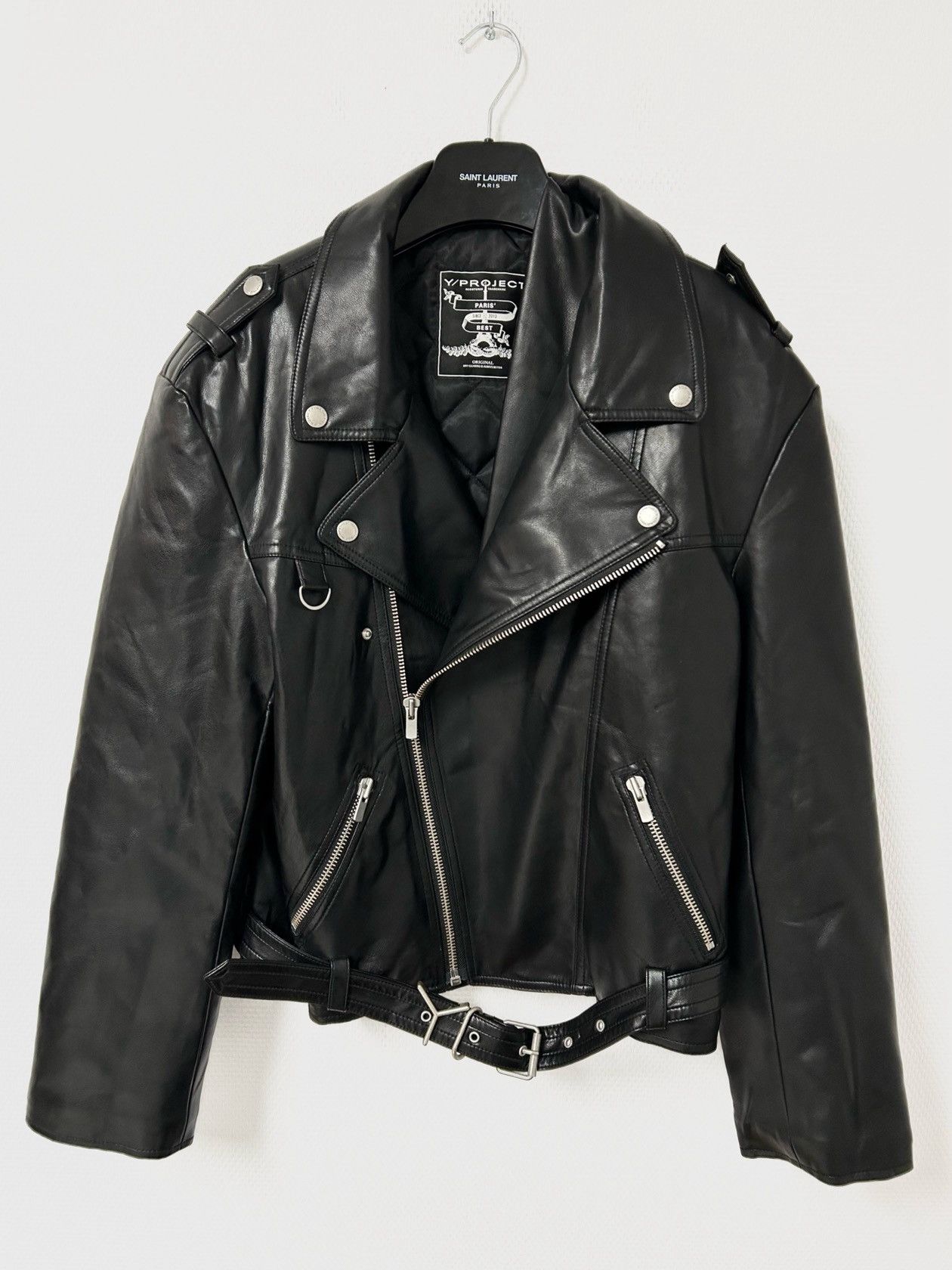 Y/Project SS2023 Runway Double Layer Leather Jacket Size US XS / EU 42 / 0 - 1 Thumbnail