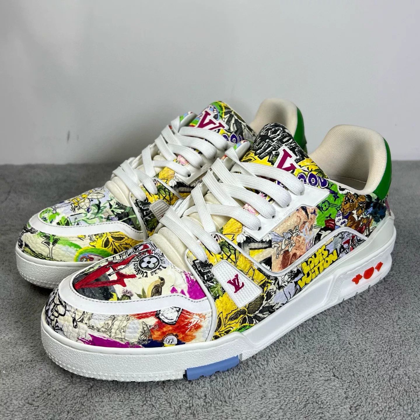 Louis Vuitton Louis Vuitton Training Multi Lowtop Sneakers 41 Men Size US 8.5 / EU 41-42 - 1 Thumbnail