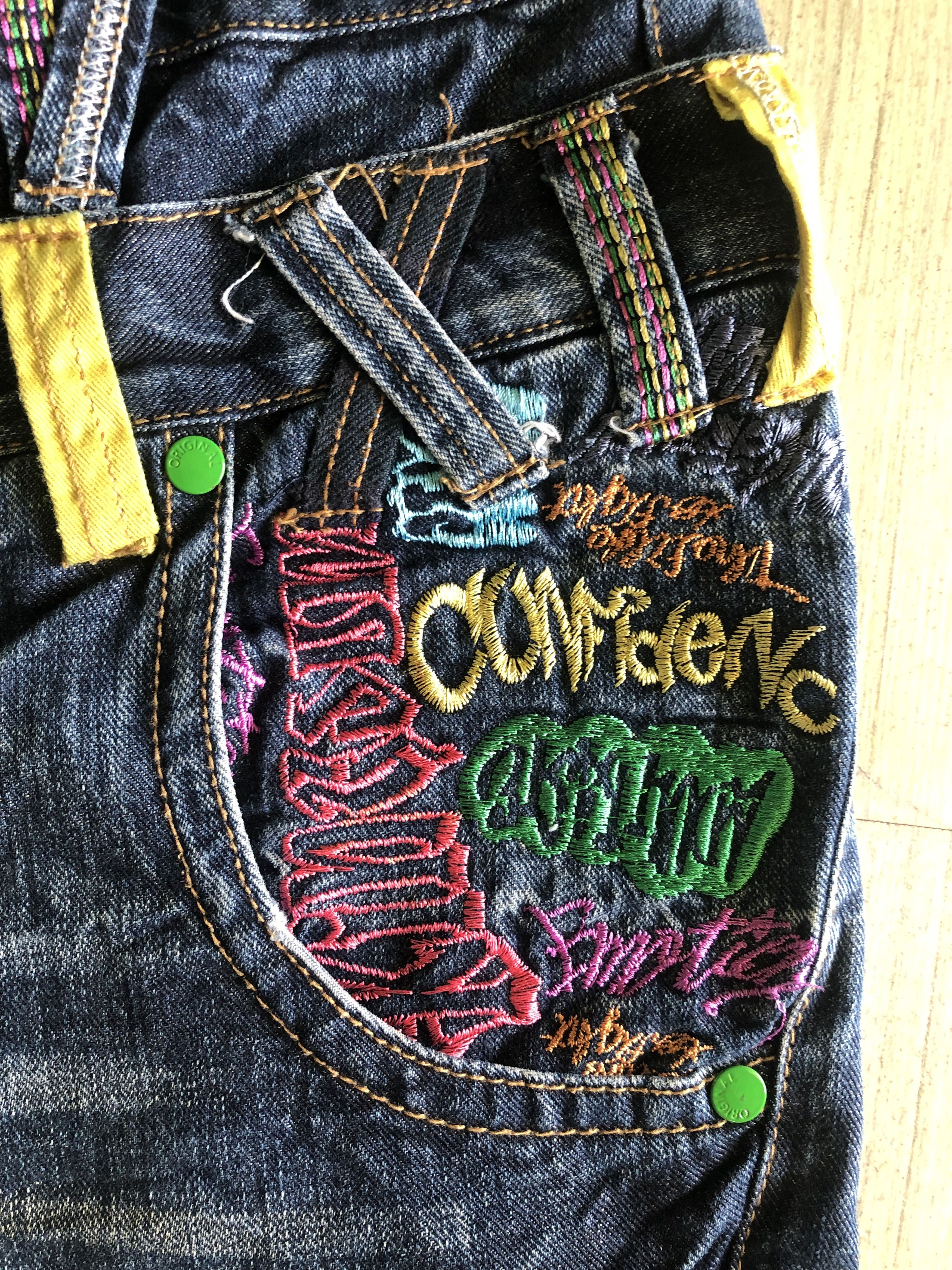 If Six Was Nine vintage sorridere japanese double waist straight cut jeans Size US 31 - 10 Thumbnail