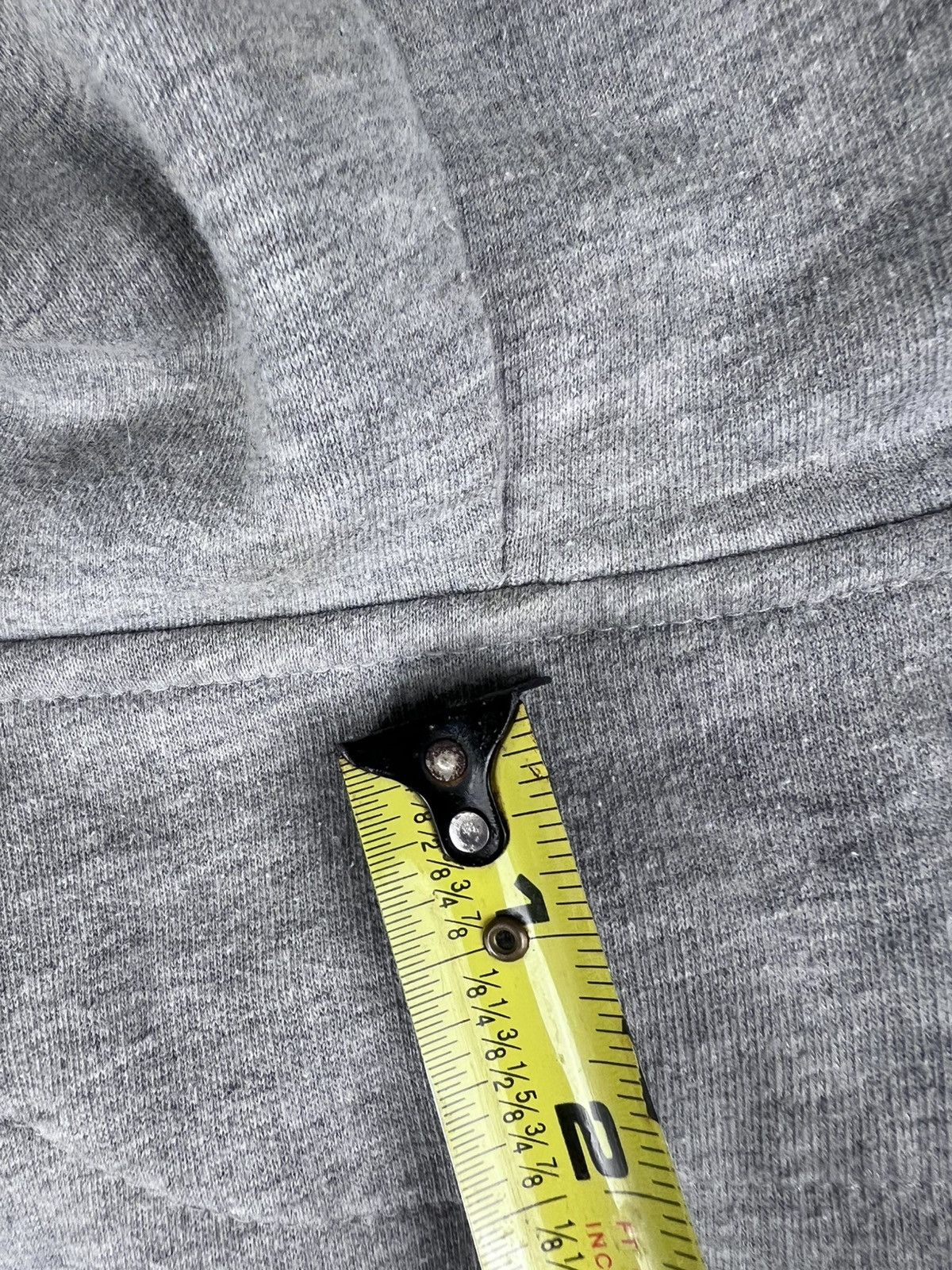 Nike × Vintage Nike Y2K Hoodie Gray Men’s Medium Spellout 2000s Blue Size US M / EU 48-50 / 2 - 9 Thumbnail