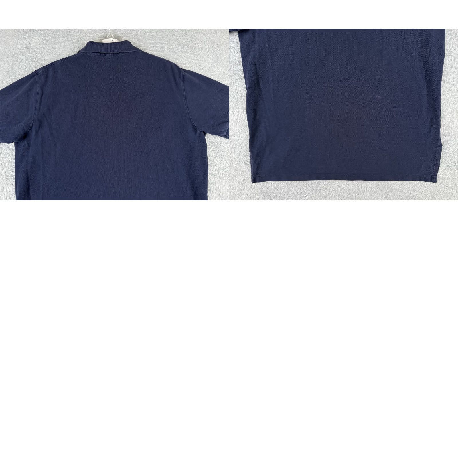 Polo Ralph Lauren VINTAGE Polo Ralph Lauren Shirt Men XL Blue 100% Cotton Knit Short Sleeve Polo Shirt Regular Fit Logo Embroidered Button Collar Size US XL / EU 56 / 4 - 9 Thumbnail
