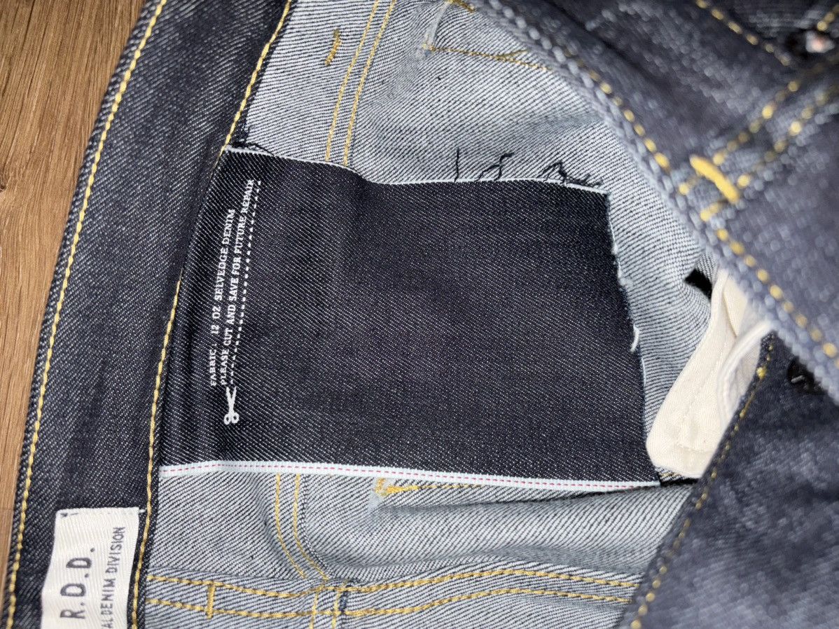 Jack & Jones Jack & Jones R.D.D Selvedge Denim Jeans Raw Indigo Size US 32 / EU 48 - 7 Thumbnail