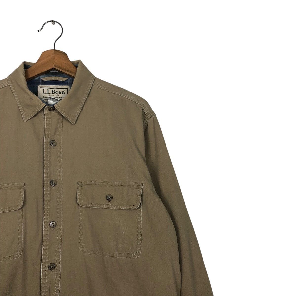Japanese Brand 📌Vintage Chore Work Shirt Jacket L.L.Bean Blanket Tartan Size US M / EU 48-50 / 2 - 7 Thumbnail