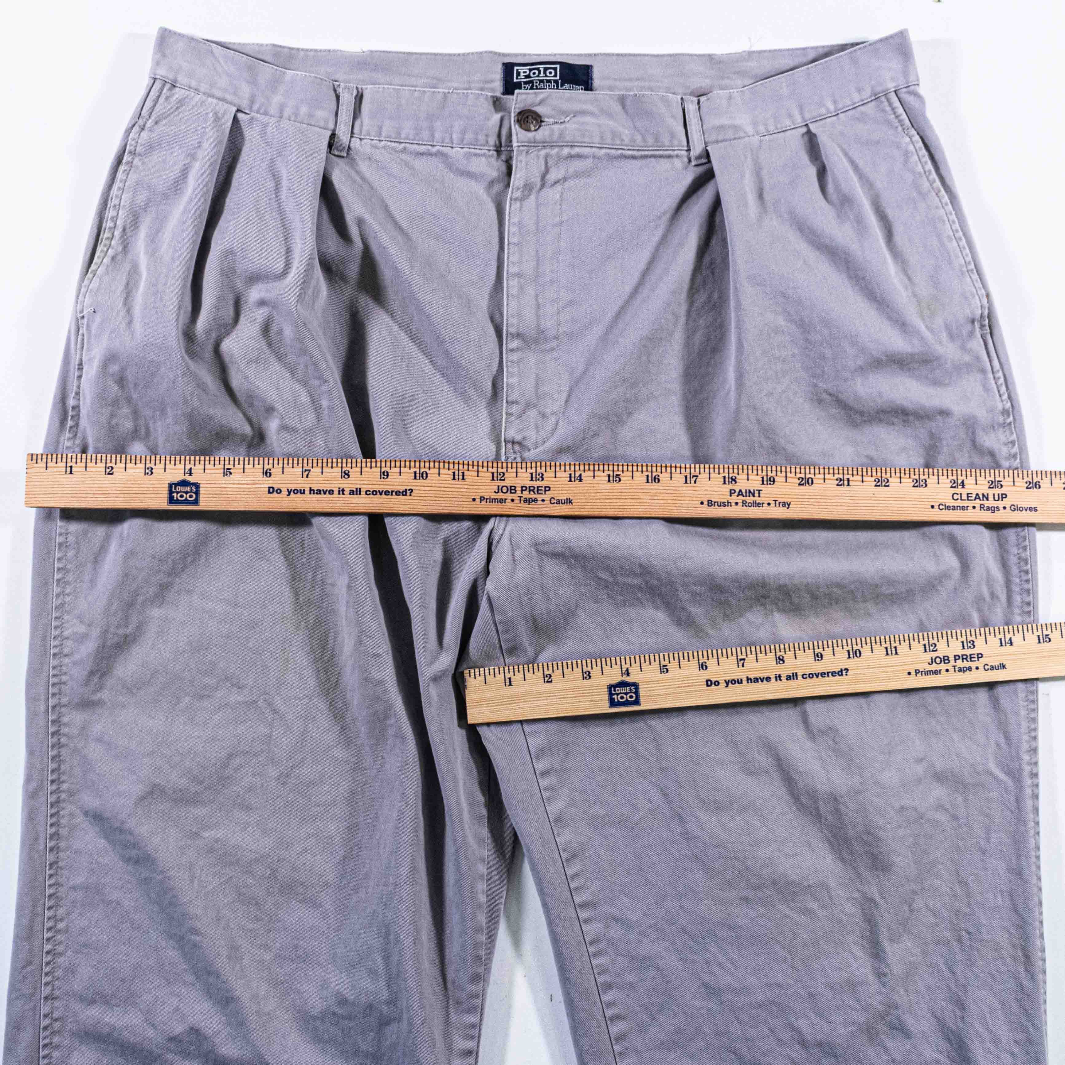 Polo Ralph Lauren Polo Ralph Lauren Chino Pants 42x25.5 Baggy Cropped Wide Leg Size US 42 / EU 58 - 4 Thumbnail