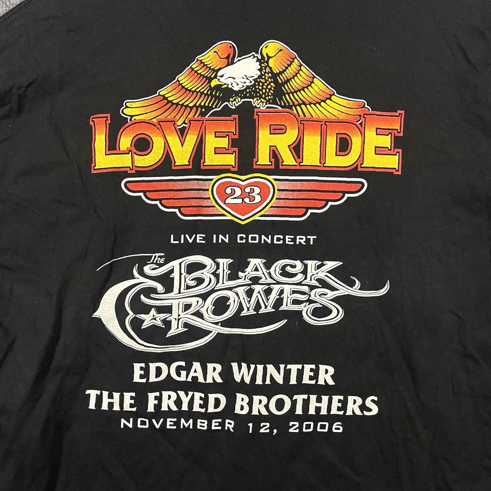 Harley Davidson HARLEY-DAVIDSON LOVE RIDE T-Shirt L Black Vintage Men Crew Neck Short Sleeve Logo 100% Cotton Size US L / EU 52-54 / 3 - 2 Thumbnail