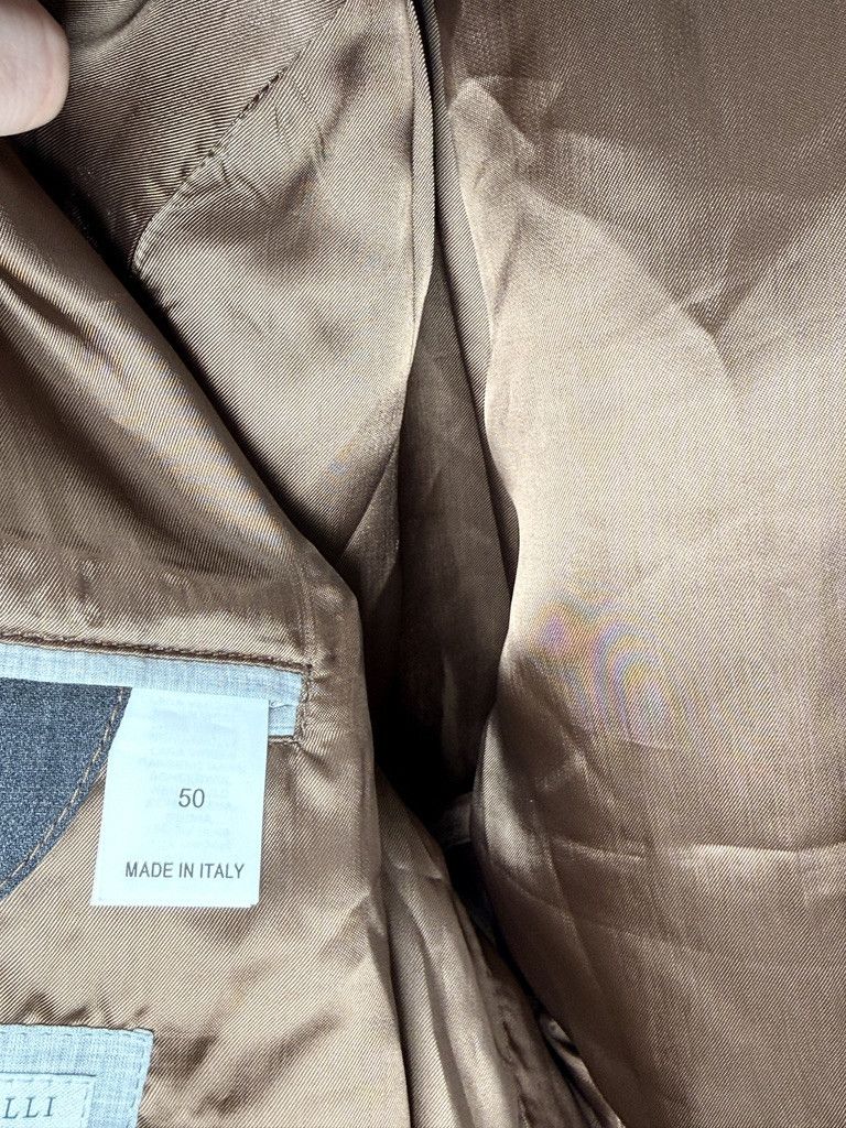 Brunello Cucinelli BRUNELLO CUCINELLI Wool Denim Bomber Grey Jacket Size US M / EU 48-50 / 2 - 19 Thumbnail