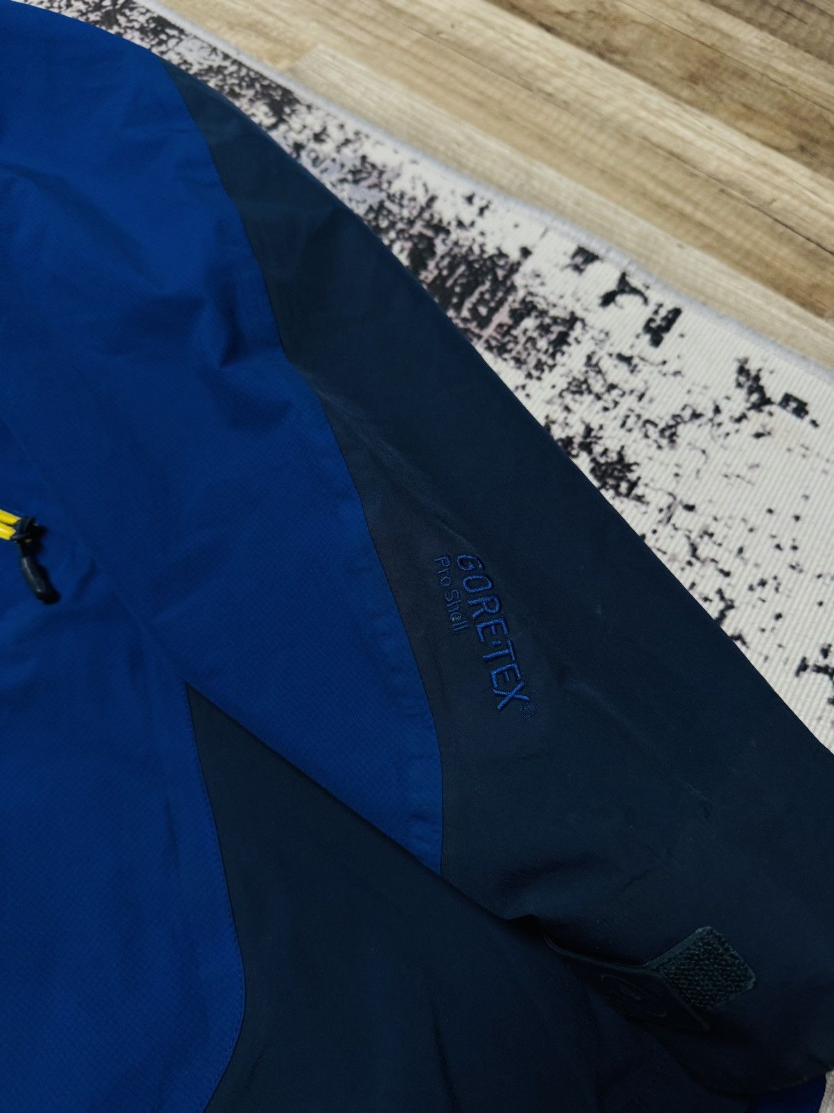 Marmot Marmot Vintage Goretex Shell Jacket Blue L Size US L / EU 52-54 / 3 - 3 Thumbnail