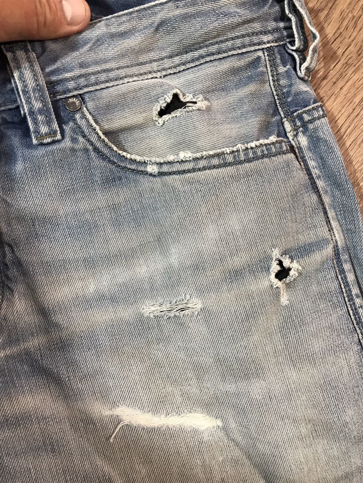 Diesel × Vintage Vintage Diesel Distressed denim pants Jeans Size US 31 - 7 Thumbnail