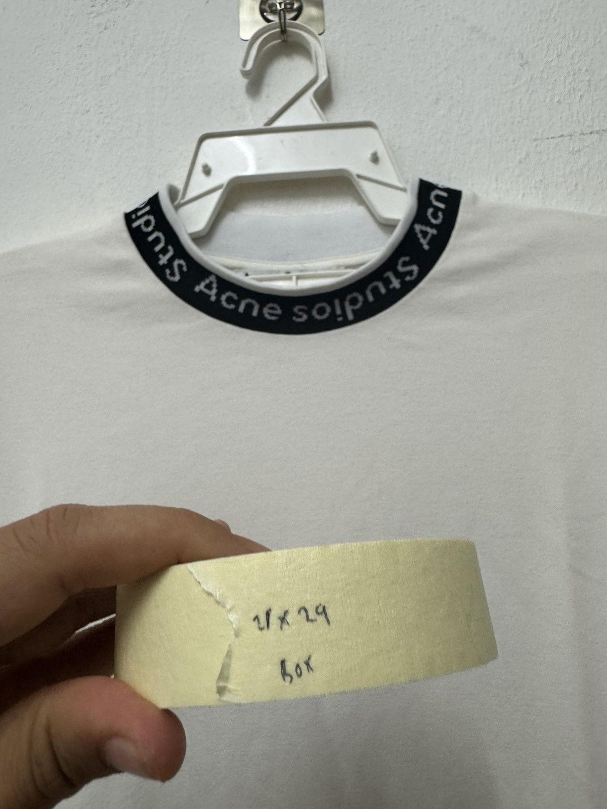 Acne Studios Acne Studios Crewneck Spellout Baggy T shirt Size US XS / EU 42 / 0 - 8 Thumbnail