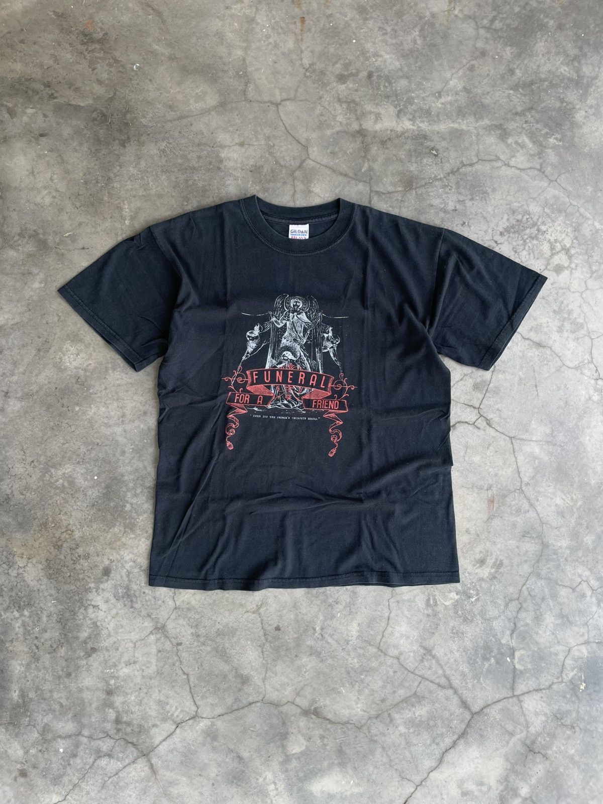 Band Tees × Vintage VTG 00s Funeral For A Friend (RARE!) Size US M / EU 48-50 / 2 - 1 Thumbnail