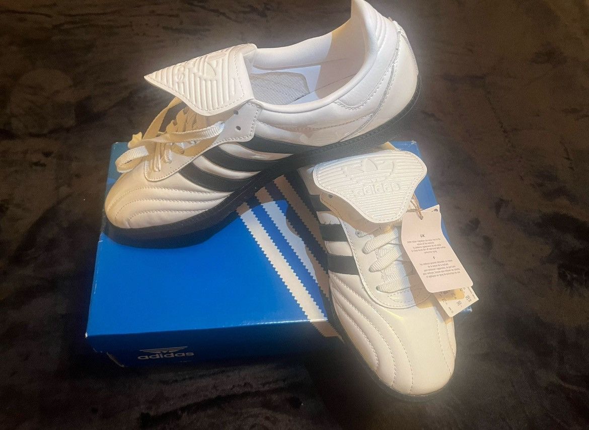 Adidas Adidas Samba LT Patent Leather Pack White Black Size US 9 / IT 39 - 4 Thumbnail