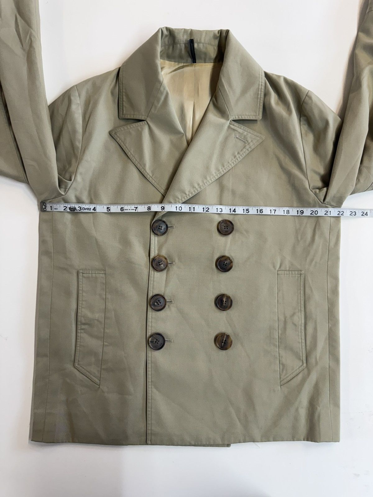 Dior Dior Homme by Hedi Slimane SS07 Double-Breasted Trench Coat Size US L / EU 52-54 / 3 - 17 Thumbnail