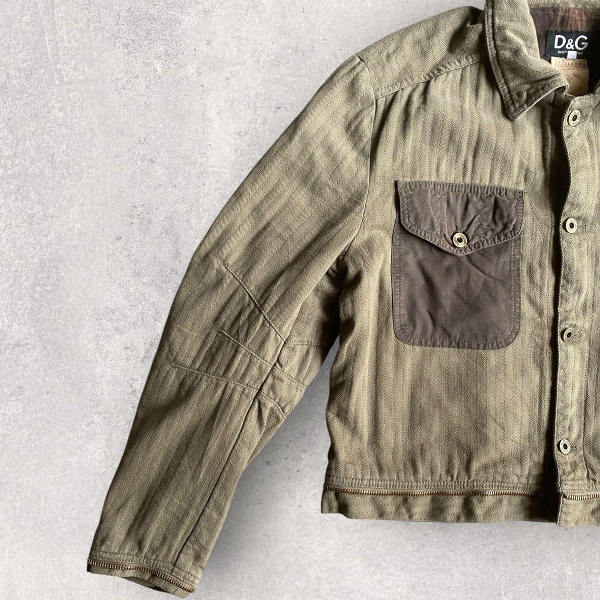 Dolce & Gabbana Vintage 2003 D&G Hunting Jacket Size US XL / EU 56 / 4 - 3 Thumbnail