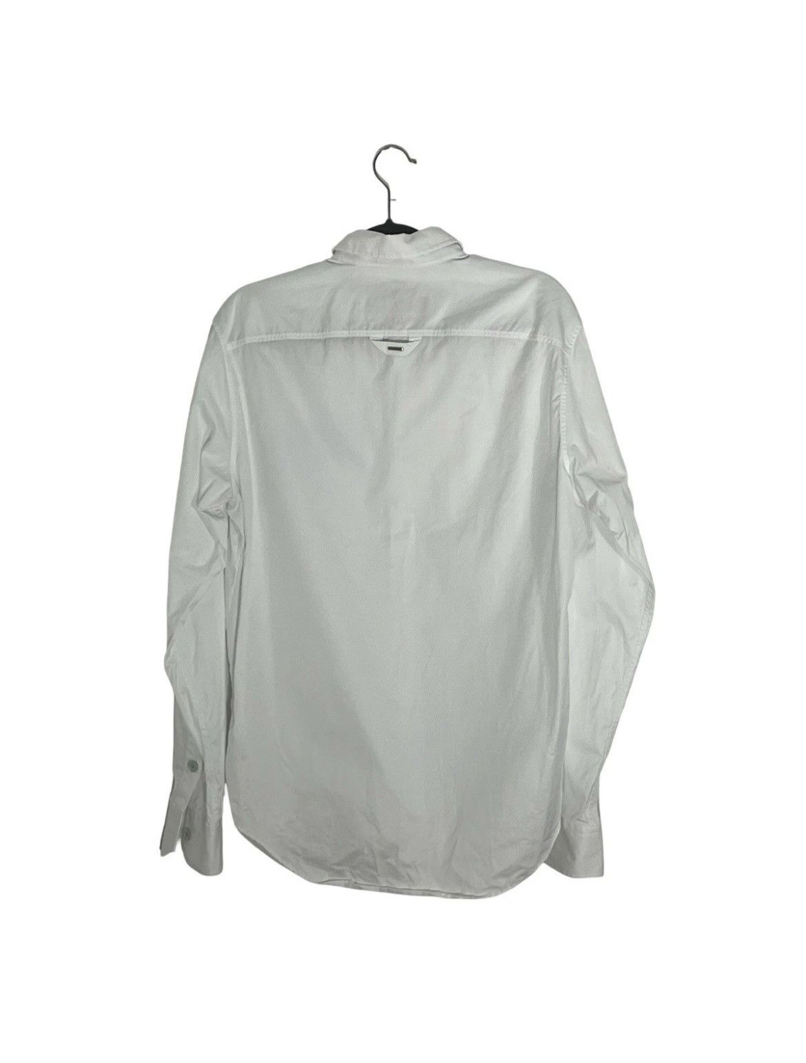 Louis Vuitton Louis Vuitton White Button Shirt Men's Gradient Logo Graphic Size US M / EU 48-50 / 2 - 9 Thumbnail