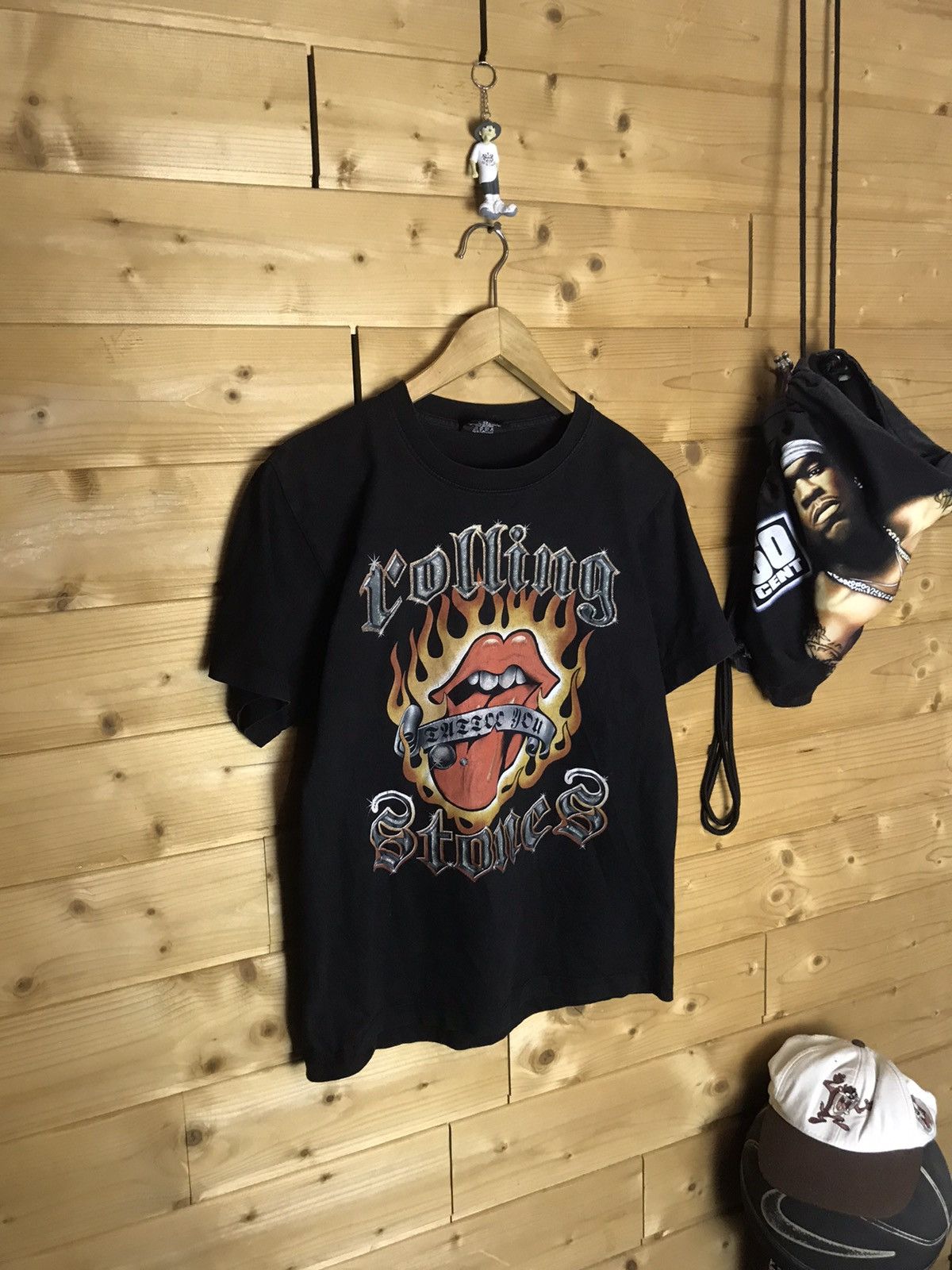Vintage Vintage The Rolling Stones t-shirt Size US M / EU 48-50 / 2 - 1 Thumbnail